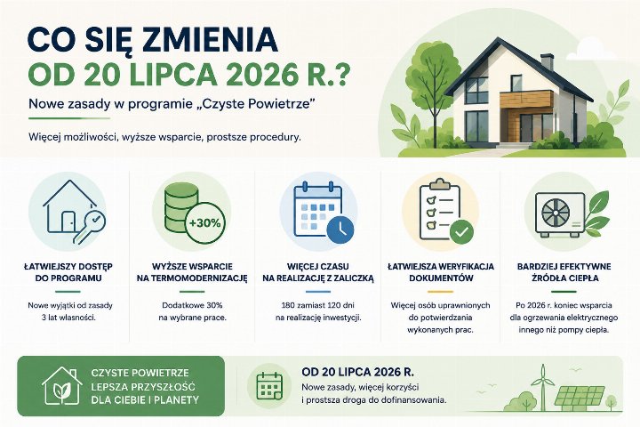 Co się zmienia od 20 lipca 2026 roku?